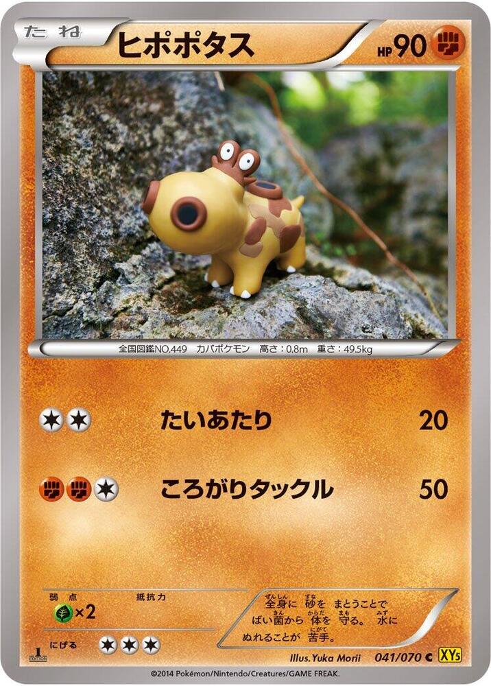 Hippopotas (041/070) [XY5-Bg: Gaia Volcano]