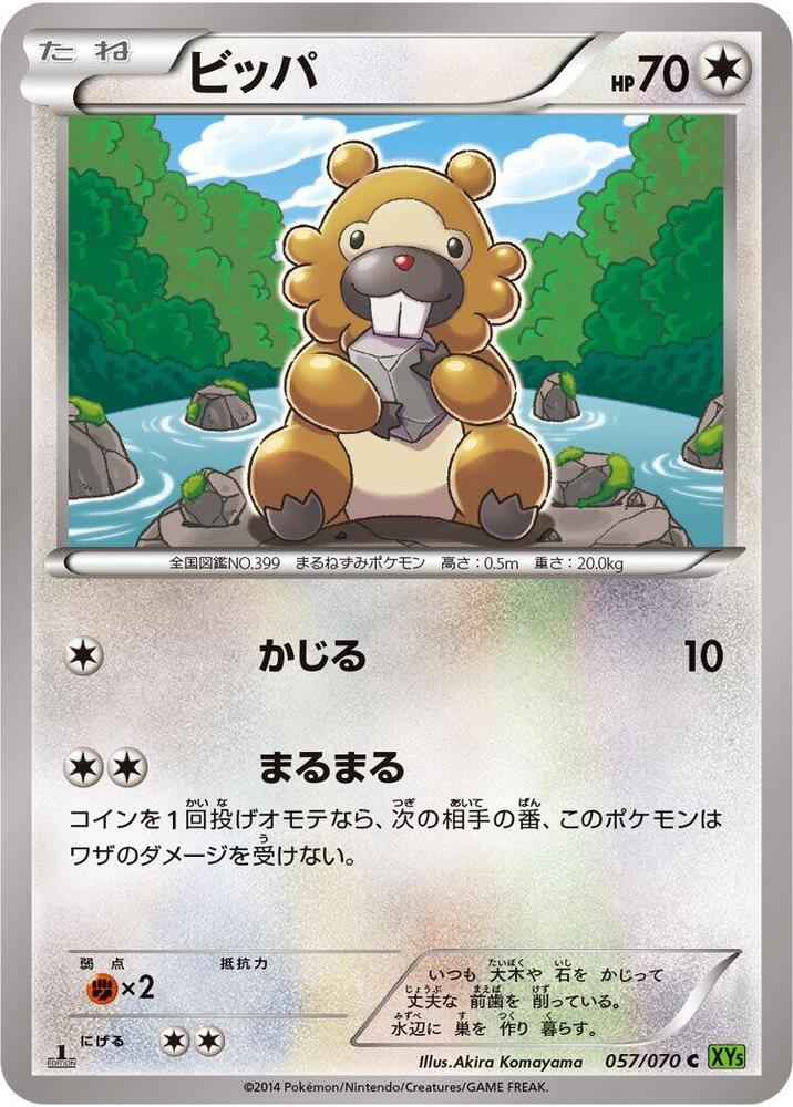 Bidoof - 057/070 (057/070) [XY5-Bt: Tidal Storm]