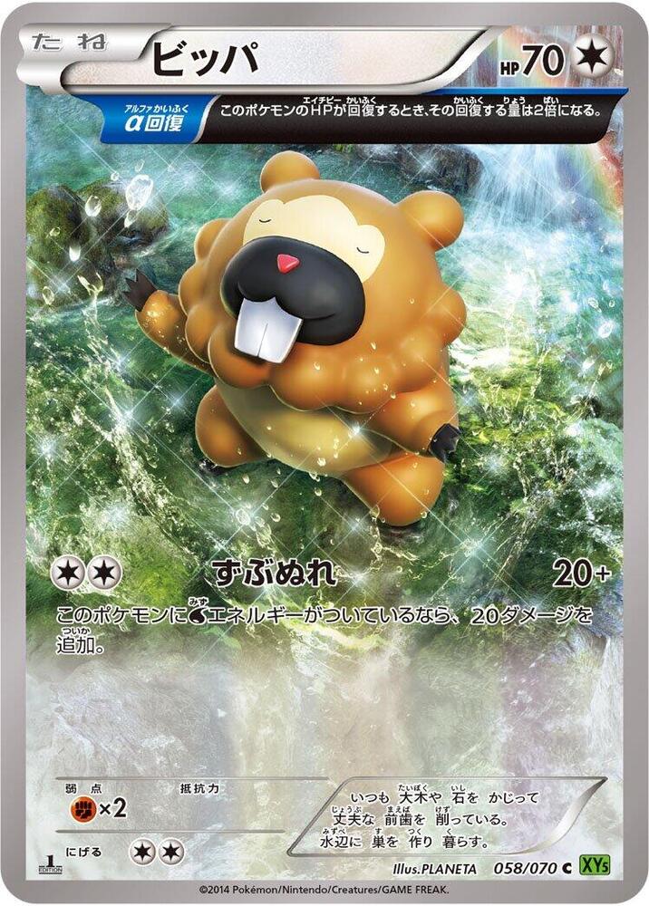 Bidoof - 058/070 (058/070) [XY5-Bt: Tidal Storm]