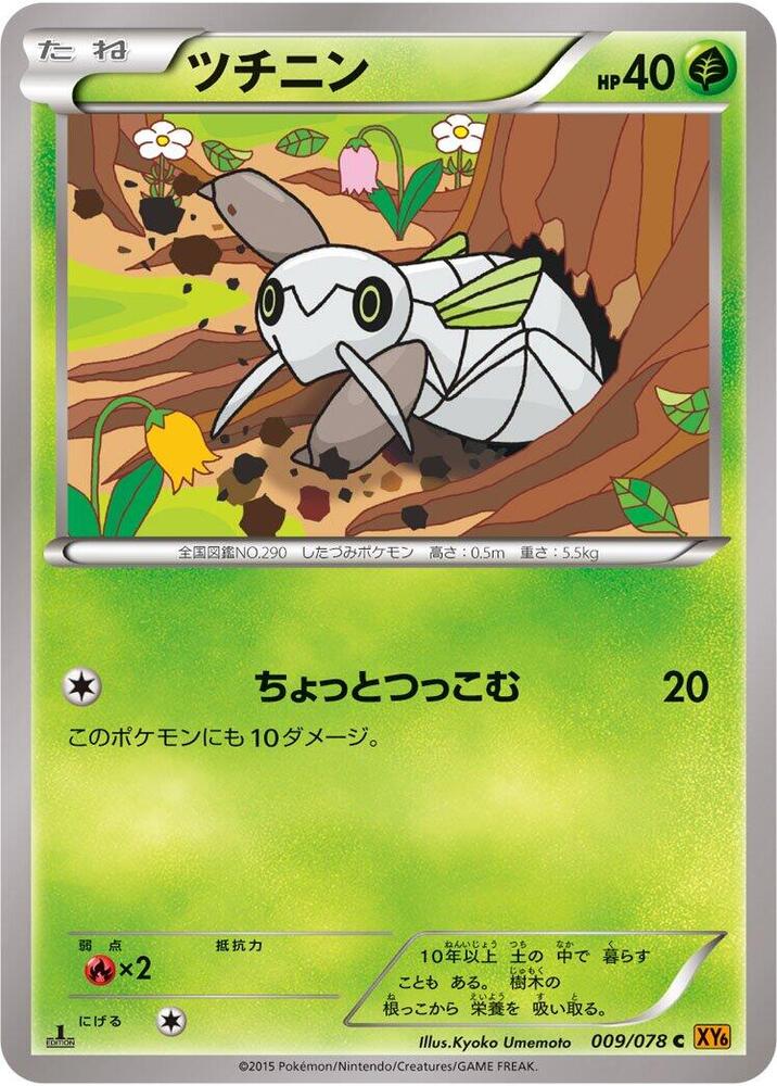 Nincada (009/078) [XY6: Emerald Break]
