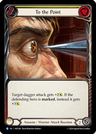 To the Point (Yellow) [HNT200] (The Hunted)