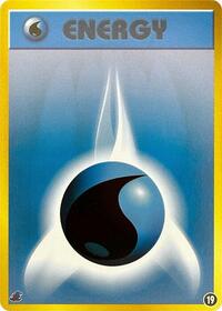 Basic Water Energy - 19 (19) [Intro Pack Neo (Totodile)]