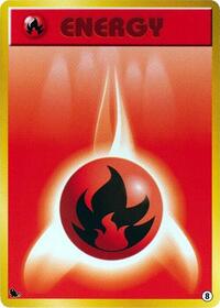Basic Fire Energy - 8 (8) [Intro Pack (Squirtle)]