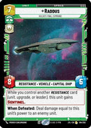 Raddus - Holdo's Final Command (104/262) (104/257) [Jump to Lightspeed]