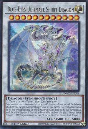 Blue-Eyes Ultimate Spirit Dragon [SDWD-EN043] Ultra Rare