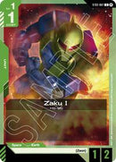 Zaku I (ST03-007) [Edition Beta]