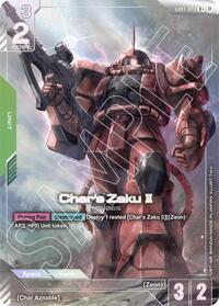 Char's Zaku II (R+) (GD01-026) [Edition Beta]