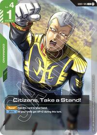 Citizens, Take a Stand! (GD01-105) [Edition Beta]