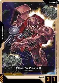 Char's Zaku II (Token) (T-006) [Edition Beta]