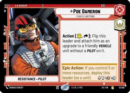 Poe Dameron - I Can Fly Anything (013/262) (013/257) [Jump to Lightspeed]