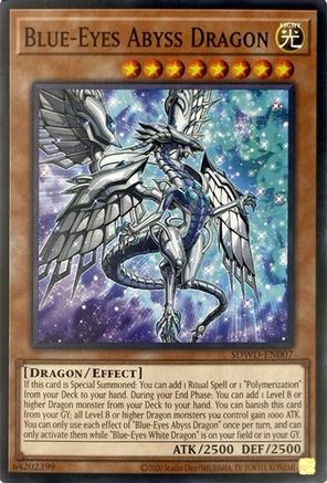 Blue-Eyes Abyss Dragon (Unlimited Misprint) [SDWD-EN007] Common