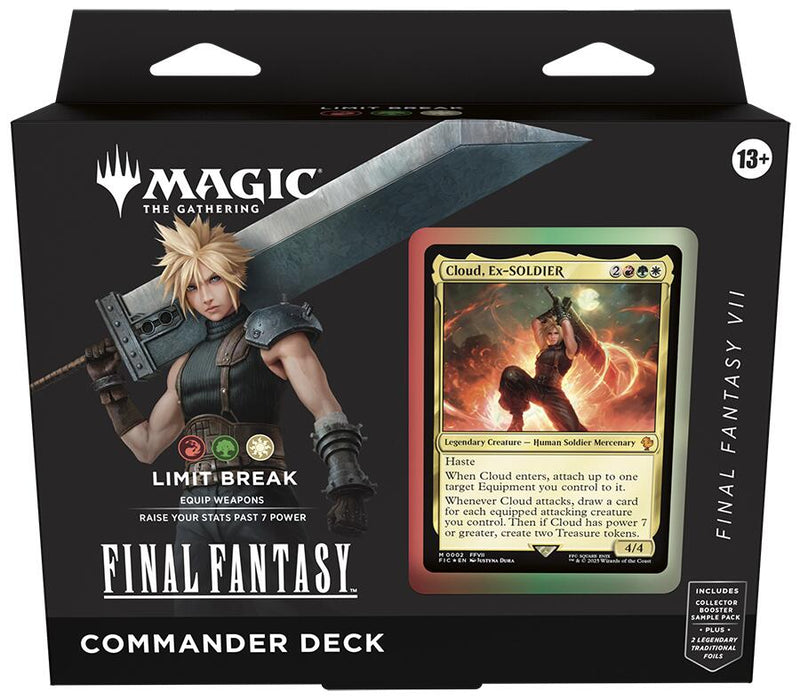 FINAL FANTASY - Commander Deck (Limit Break FINAL FANTASY VII) [Limit 1 Per Customer]