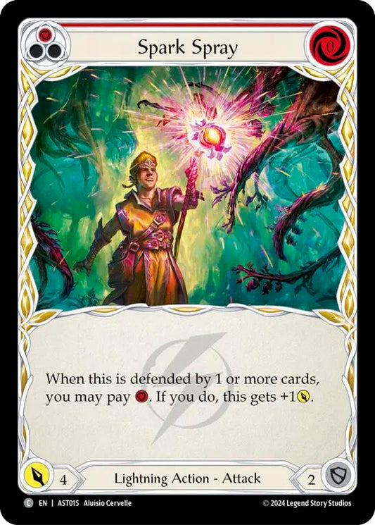 Spark Spray (Red) [AST015] (Armory Deck: Aurora)