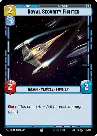 Royal Security Fighter (061/262) (061/262) [Jump to Lightspeed]