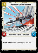 Dilapidated Ski Speeder (248/262) (248/262) [Jump to Lightspeed]