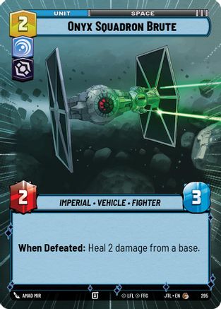 Onyx Squadron Brute (295) (Hyperspace) (295) [Jump to Lightspeed]