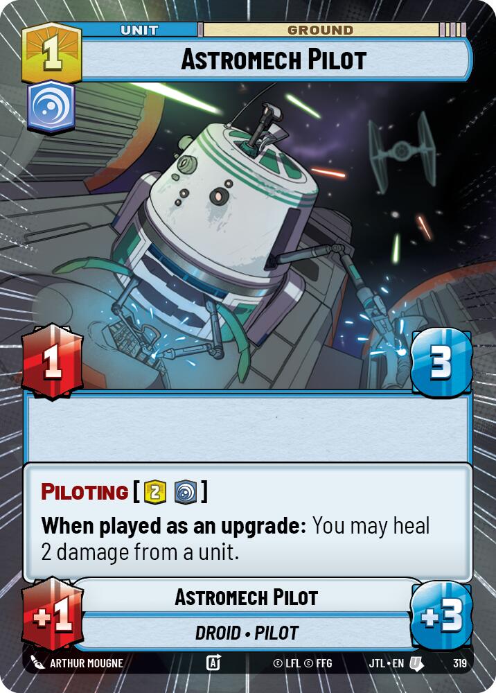 Astromech Pilot (319) (Hyperspace) (319) [Jump to Lightspeed]