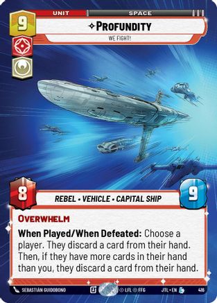 Profundity - We Fight! (416) (Hyperspace) (416) [Jump to Lightspeed]