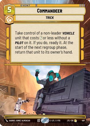 Commandeer (497) (Hyperspace) (497) [Jump to Lightspeed]