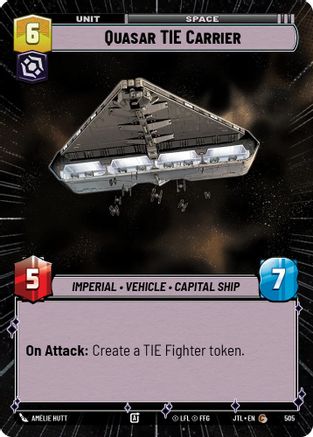 Quasar TIE Carrier (505) (Hyperspace) (505) [Jump to Lightspeed]