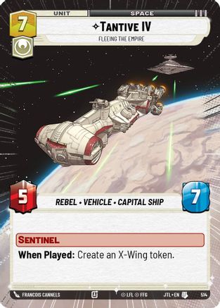 Tantive IV - Fleeing the Empire (514) (Hyperspace) (514) [Jump to Lightspeed]
