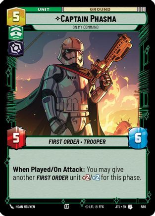 Captain Phasma - On My Command (586) (586) [Jump to Lightspeed]