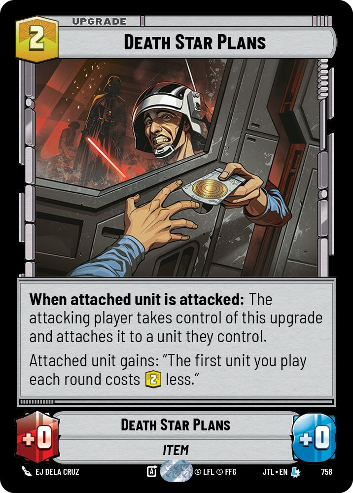 Death Star Plans (758) (758) [Jump to Lightspeed]