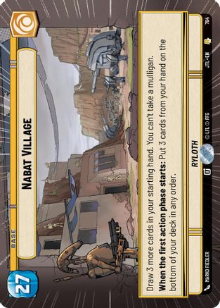 Nabat Village (764) (Hyperspace Foil) (764) [Jump to Lightspeed]