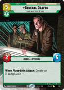 General Draven - Doing What Must Be Done (851) (Hyperspace Foil) (851) [Jump to Lightspeed]