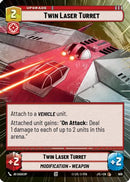 Twin Laser Turret (906) (Hyperspace Foil) (906) [Jump to Lightspeed]