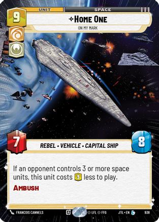 Home One - On My Mark (938) (Hyperspace Foil) (938) [Jump to Lightspeed]
