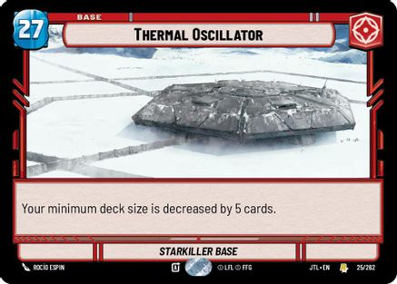 Thermal Oscillator (025/262) (025/262) [Jump to Lightspeed]