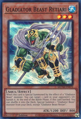 Gladiator Beast Retiari [MZTM-EN070] Super Rare