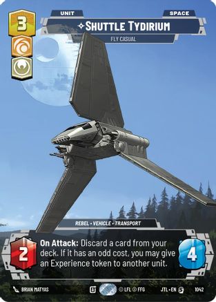 Shuttle Tydirium - Fly Casual (1042) (Prestige) (1042) [Jump to Lightspeed]