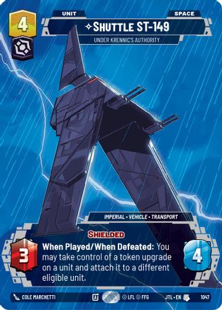 Shuttle ST-149 - Under Krennic's Authority (1047) (Prestige) (1047) [Jump to Lightspeed]