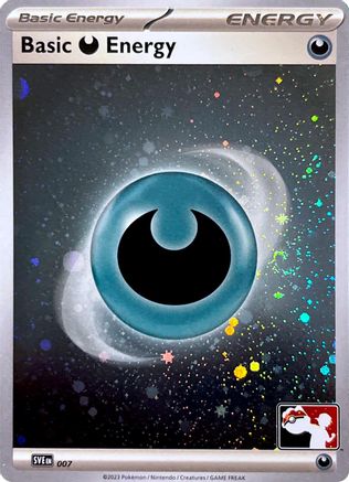 Basic Darkness Energy (15) (Cosmo Holo) [Prize Pack Series Six]