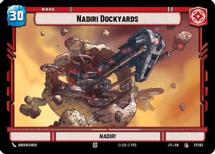 Nadiri Dockyards // TIE Fighter (027/262 // T01/T04) (027/262 // T01/T04) [Jump to Lightspeed]