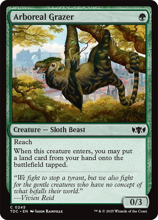 Arboreal Grazer [Tarkir: Dragonstorm Commander]
