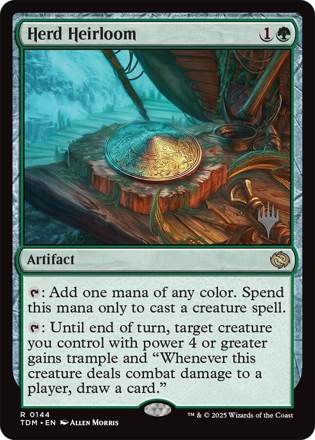 Herd Heirloom (Promo Pack) [Tarkir: Dragonstorm Promos]