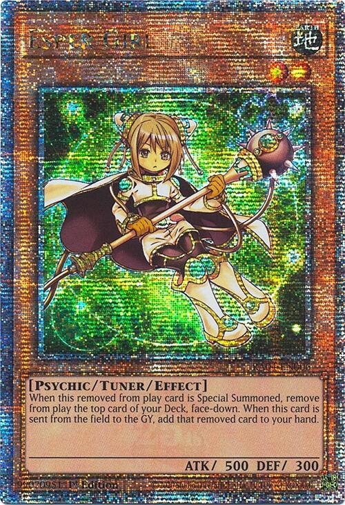 Esper Girl [RA04-EN006] Quarter Century Secret Rare