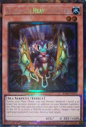 Atlantean Heavy Infantry [RA04-EN010] Prismatic Collector's Rare