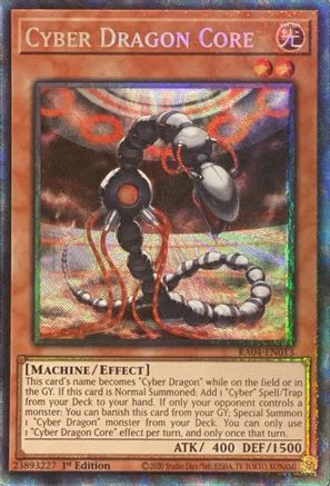Cyber Dragon Core [RA04-EN013] Prismatic Collector's Rare