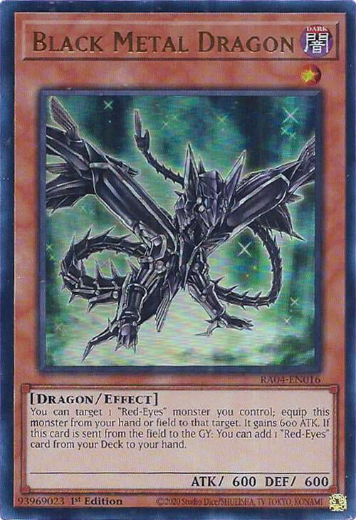Black Metal Dragon [RA04-EN016] Ultra Rare
