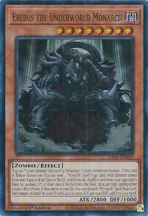 Erebus the Underworld Monarch [RA04-EN019] Ultra Rare