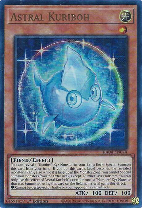 Astral Kuriboh [RA04-EN040] Ultra Rare