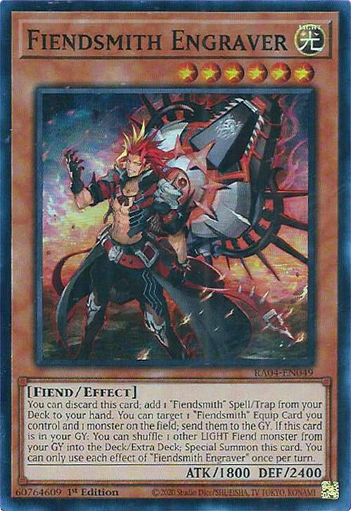 Fiendsmith Engraver [RA04-EN049] Super Rare