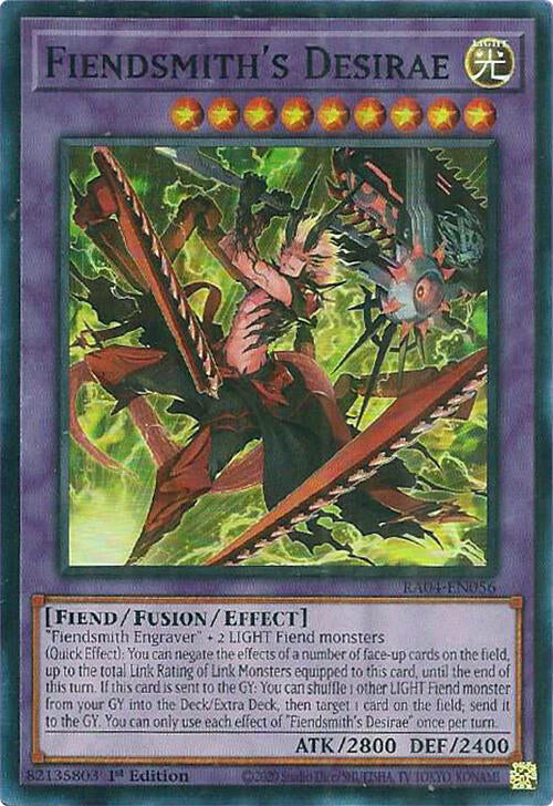 Fiendsmith's Desirae [RA04-EN056] Super Rare