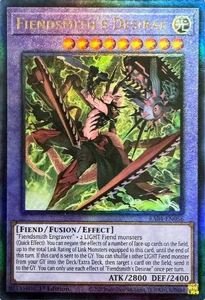 Fiendsmith's Desirae [RA04-EN056] Prismatic Ultimate Rare