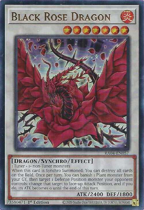 Black Rose Dragon [RA04-EN057] Ultra Rare