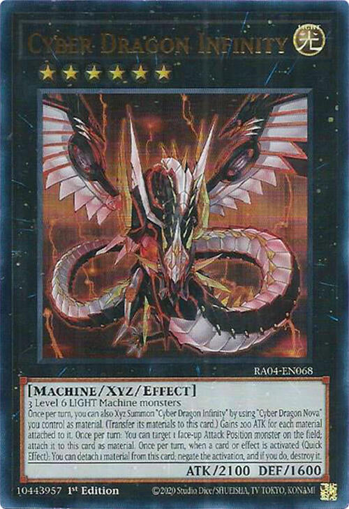 Cyber Dragon Infinity [RA04-EN068] Ultra Rare
